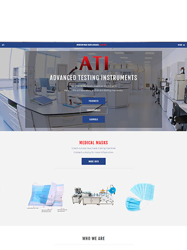Large Scale Custom Corporate Website - Available Design
