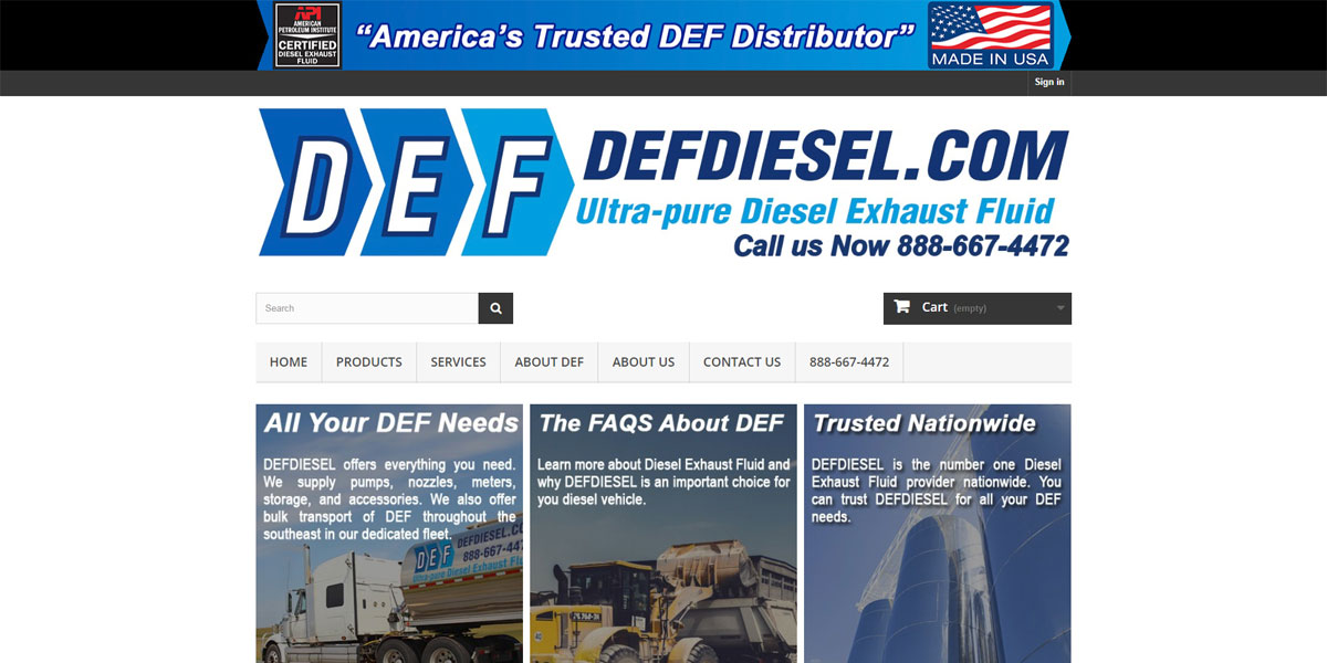 Available Design DEFDiesel Portfolio Image